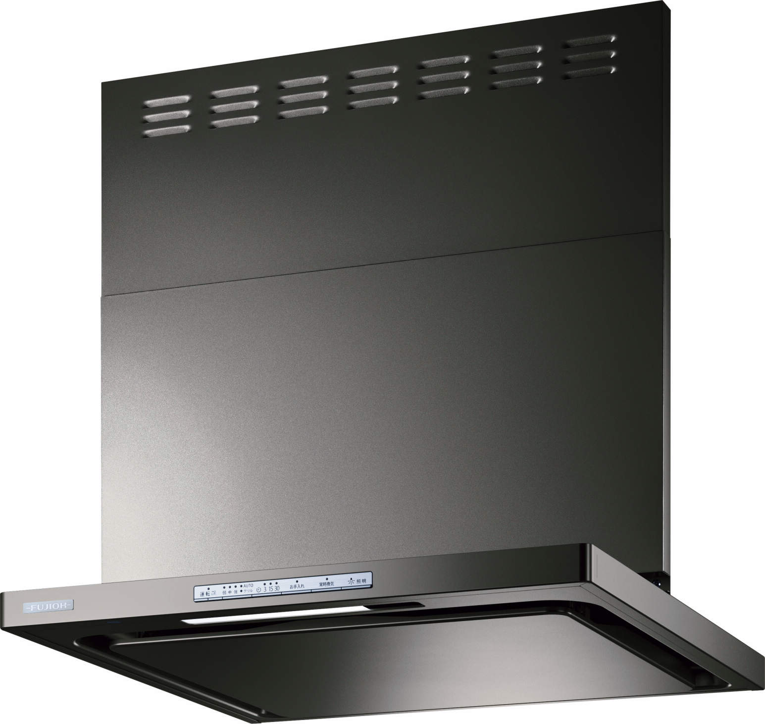 リンナイ・FUJIOH ﾚﾝｼﾞﾌｰﾄﾞ（OGR）ｵｲﾙｽﾏｯｼｬｰｽﾘﾑ型 60cm ｸﾞﾚｰﾒﾀﾘｯｸ
